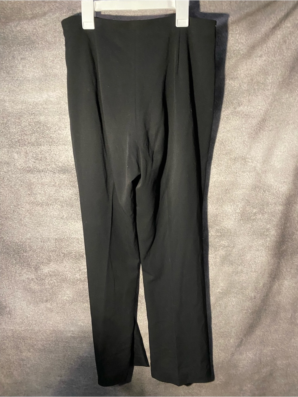 Taylor Brooke Black Dress Pants Sz 10 Side Zip Made in Canada Career Slacks
